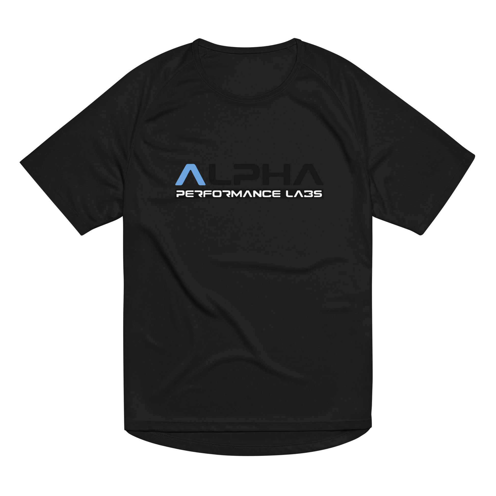 Alpha Performance Sport T-Shirt | Black / White | Mens