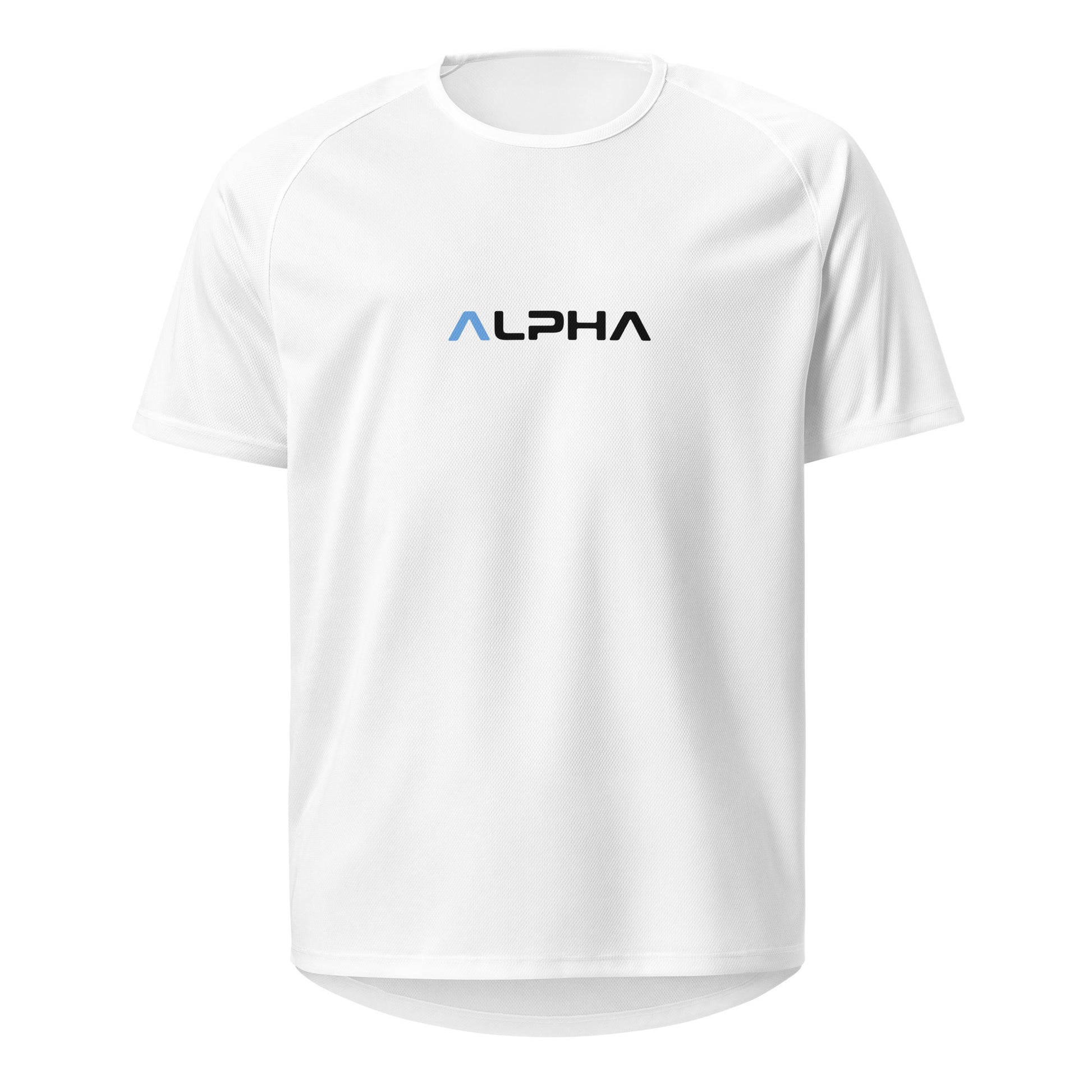 Alpha Sport T-Shirt | White / Black | Mens