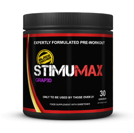 Stimumax Black Pre Workout | Strom Sports